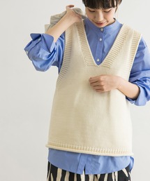 URBAN RESEARCH | ローゲージVネックニットベスト(ニット/セーター)