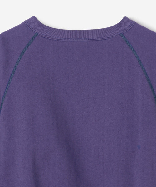 ORCIVAL（オーシバル）の「ORCIVAL | フレンチテリー ボートネックラグランスウェット WOMEN（スウェット・レディース・パープル/アイボリー/グレー・2/1）」の10枚目の写真
