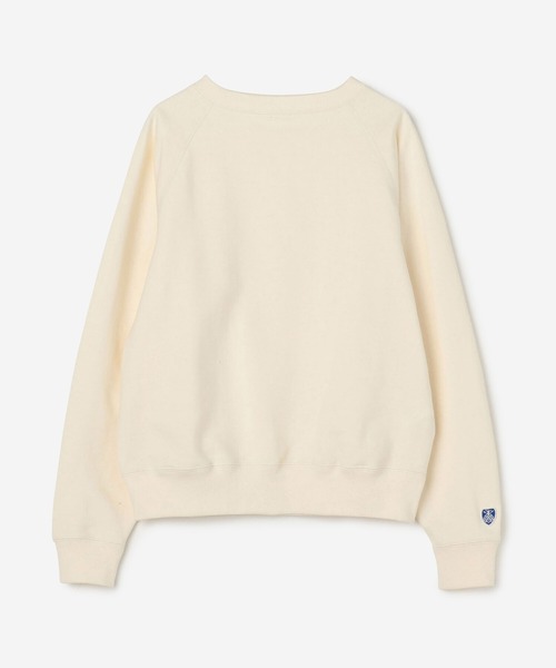 ORCIVAL（オーシバル）の「ORCIVAL | フレンチテリー ボートネックラグランスウェット WOMEN（スウェット・レディース・パープル/アイボリー/グレー・2/1）」の2枚目の写真