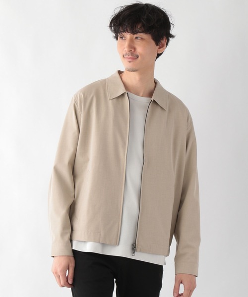 GLOBAL WORK（グローバルワーク）の「アーバンジップブルゾン/255616（ブルゾン・メンズ・ブラック/ブラウン/ブルー系その他6/ベージュ・MEDIUM/SMALL/LARGE/X-LARGE）」の8枚目の写真