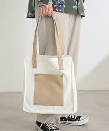 SENSE OF PLACE by URBAN RESEARCH | キャンバス×フェイクレザートートバッグ(トートバッグ)