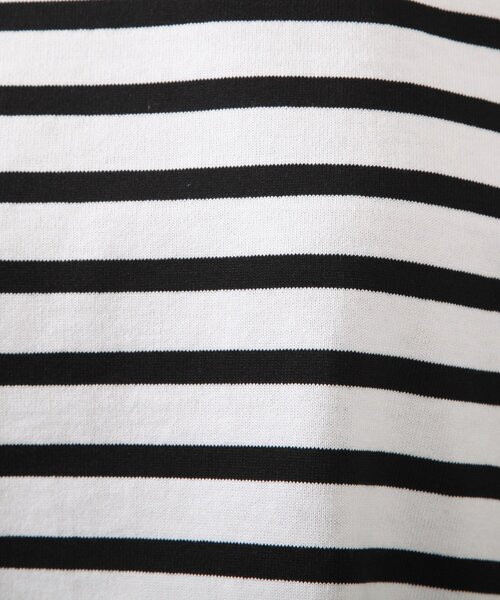 DRESKIP（ドレスキップ）の「◆ボーダーボートネックプルオーバー（Tシャツ/カットソー・レディース・グリーン系3/ネイビー系2/ピンク系/ホワイト系5・02/03/04）」の21枚目の写真