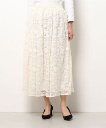 Samansa Mos2 | 総レーススカート(スカート)