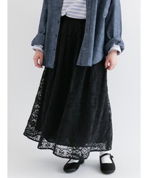 Samansa Mos2 | 総レーススカート(スカート)