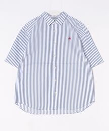 【BEVERLY HILLS POLO CLUB】ワンポイントPOLO刺繍 半袖クラシカルボタンダウンシャツ 2270-3060