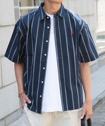 BEVERLY HILLS POLO CLUB | 【BEVERLY HILLS POLO CLUB】ワンポイントPOLO刺繍 半袖ボタンダウンシャツ 2270-3060(シャツ/ブラウス)