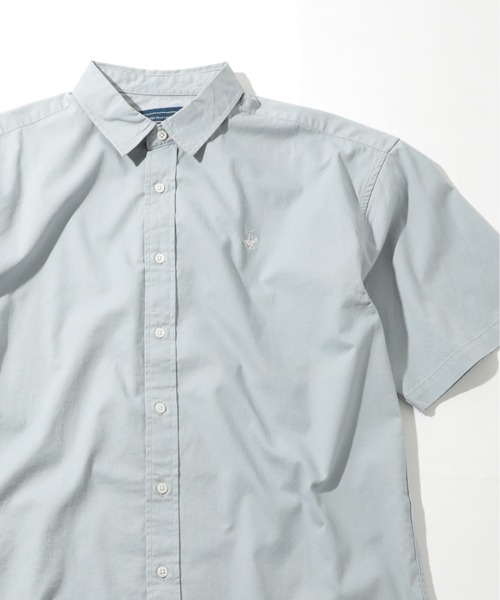 BEVERLY HILLS POLO CLUB（ビバリーヒルズポロクラブ）の「【BEVERLY HILLS POLO CLUB】ワンポイントPOLO刺繍 半袖クラシカルボタンダウンシャツ 2270-3060（シャツ/ブラウス・メンズ・ホワイト/ベージュ/サックスブルー/マルチ/その他4/その他5/ライトグリーン/その他6/ネイビー/その他2/その他3/ブラック/ネイビー系2・LL/M/L）」の20枚目の写真