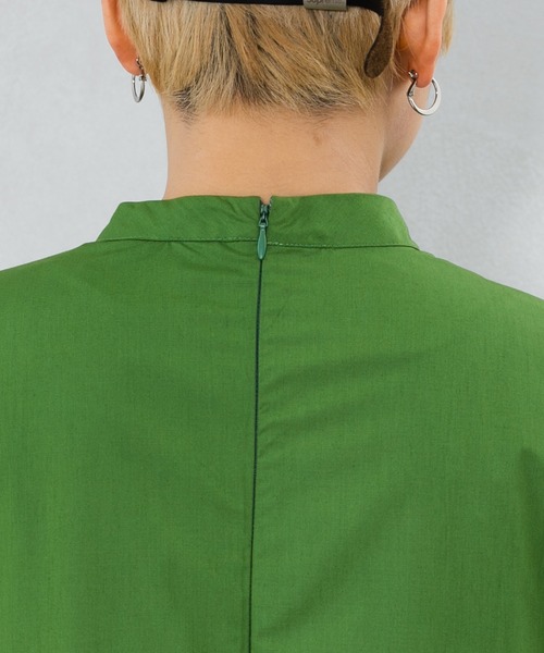 kutir(クティール)の「プリーツロングワンピース(ワンピース・レディース・ブラック/グリーン・SMALL/MEDIUM/LARGE)」の4枚目の写真
