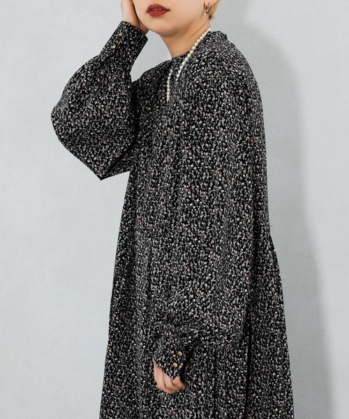 kutir(クティール)の「プリーツロングワンピース(ワンピース・レディース・ブラック/グリーン・SMALL/MEDIUM/LARGE)」の9枚目の写真