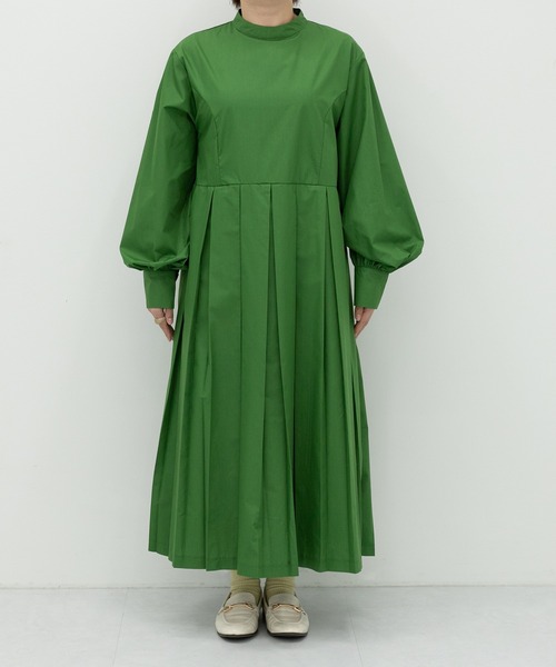 kutir(クティール)の「プリーツロングワンピース(ワンピース・レディース・ブラック/グリーン・SMALL/MEDIUM/LARGE)」の17枚目の写真