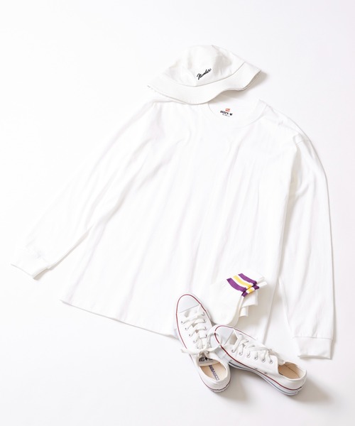 HANES(ヘインズ)の「アメリカ発!程よく肉厚なコスパ抜群ロングTシャツ!【Hanes】BEEFY LONG SLEEVE T-SHIRT 長袖ロンT コットンカットソー H5186 / HM4-D001(Tシャツ/カットソー・メンズ・グレー/ホワイト/ブラック・M/L/XL/S)」の11枚目の写真