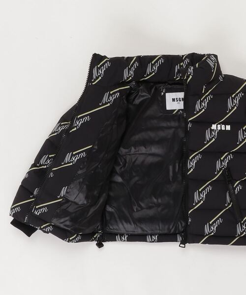 MSGM(エムエスジーエム)の「MSGM(エムエスジーエム)Kids & Junior ダウンジャケットコート(ダウンジャケット/コート・キッズ・ブラック・8Y/10Y/12Y/6Y/4Y/14Y)」の9枚目の写真