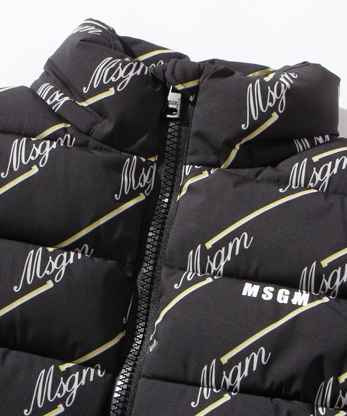 MSGM(エムエスジーエム)の「MSGM(エムエスジーエム)Kids & Junior ダウンジャケットコート(ダウンジャケット/コート・キッズ・ブラック・8Y/10Y/12Y/6Y/4Y/14Y)」の3枚目の写真