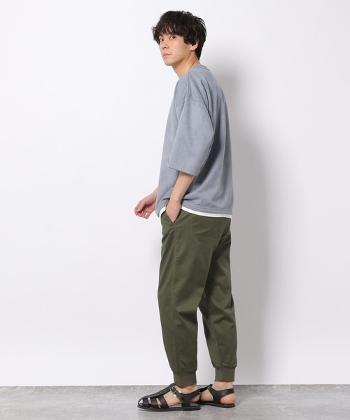 LAKOLE（ラコレ）の「エコスエードレイヤードTシャツ / 263882（Tシャツ/カットソー・メンズ・ブルー/サンドグレー/チャコール/ライトグレー・MEDIUM/LARGE/X-LARGE）」の8枚目の写真