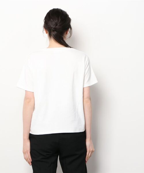 Champion(チャンピオン)の「【Champion/チャンピオン】レディース ショートスリーブTシャツ(Tシャツ/カットソー・レディース・ホワイト/ブラック/ネイビー/グリーン系その他4/オレンジ系その他3・LARGE/MEDIUM)」の11枚目の写真