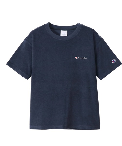 Champion(チャンピオン)の「【Champion/チャンピオン】レディース ショートスリーブTシャツ(Tシャツ/カットソー・レディース・ホワイト/ブラック/ネイビー/グリーン系その他4/オレンジ系その他3・LARGE/MEDIUM)」の1枚目の写真