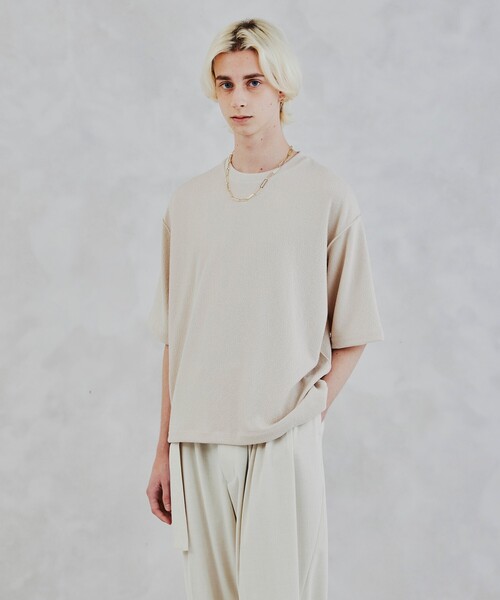 tk.TAKEO KIKUCHI（ティーケータケオキクチ）の「◆オーバルクリップネックレス（ネックレス・メンズ・シルバー/ゴールド・00）」の8枚目の写真