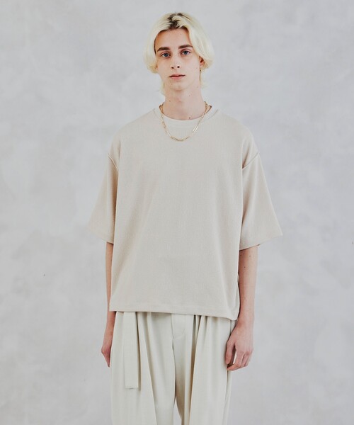 tk.TAKEO KIKUCHI（ティーケータケオキクチ）の「◆オーバルクリップネックレス（ネックレス・メンズ・シルバー/ゴールド・00）」の9枚目の写真