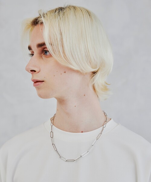 tk.TAKEO KIKUCHI（ティーケータケオキクチ）の「◆オーバルクリップネックレス（ネックレス・メンズ・シルバー/ゴールド・00）」の13枚目の写真