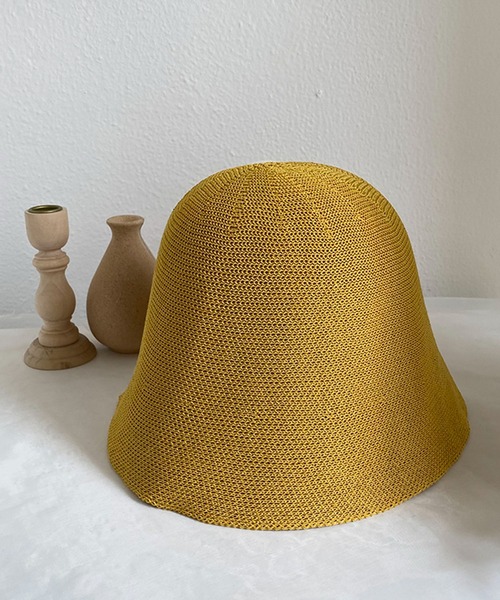 me+em select（ミームセレクト）の「【 5色展開 】ストロー編みバケットハット（ハット・レディース・ブラック/パープル/イエロー/アイボリー/モカ・FREE）」の20枚目の写真