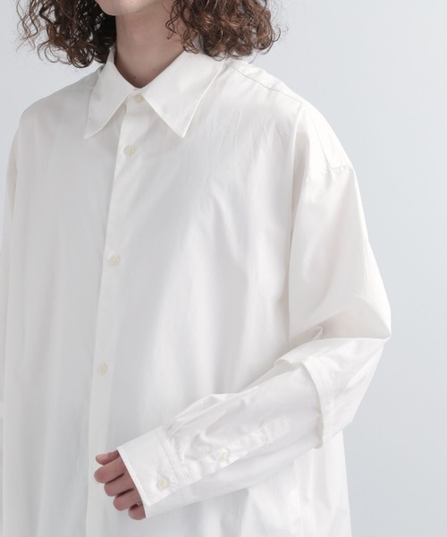 HARE（ハレ）の「マルチロングデザインシャツ(HARE)（シャツ/ブラウス・メンズ・ブラック/オフホワイト・FREE）」の20枚目の写真