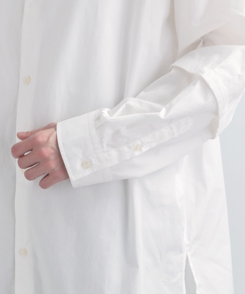 HARE（ハレ）の「マルチロングデザインシャツ(HARE)（シャツ/ブラウス・メンズ・ブラック/オフホワイト・FREE）」の22枚目の写真