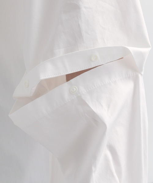 HARE（ハレ）の「マルチロングデザインシャツ(HARE)（シャツ/ブラウス・メンズ・ブラック/オフホワイト・FREE）」の15枚目の写真