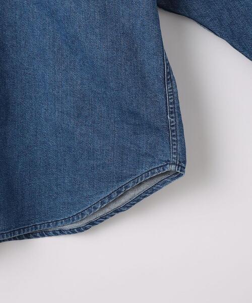 wonderland(ワンダーランド)の「<wonderland> BIG DENIM SHIRT/シャツ(シャツ/ブラウス・メンズ・ネイビー・1/0)」の5枚目の写真