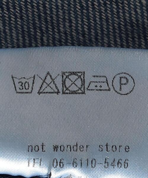 wonderland(ワンダーランド)の「<wonderland> BIG DENIM SHIRT/シャツ(シャツ/ブラウス・メンズ・ネイビー・1/0)」の8枚目の写真