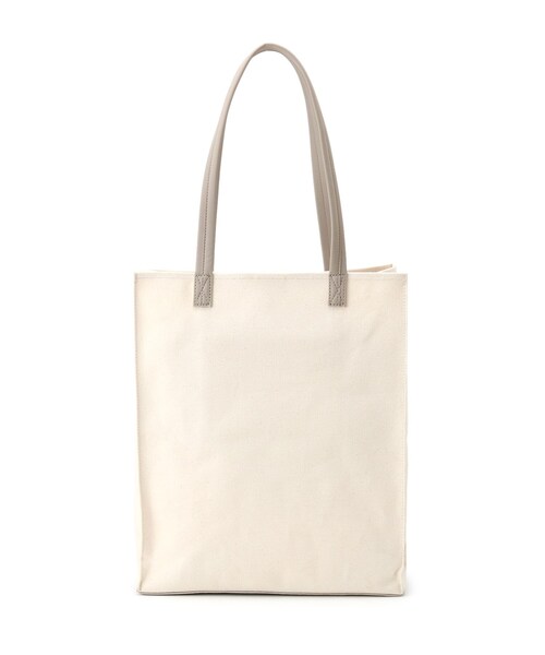 BASECONTROL(ベースコントロール)の「◆キャンバスxレザータッチ 軽量 縦型トートバッグ(トートバッグ・メンズ・ブラック/グレー・99)」の9枚目の写真