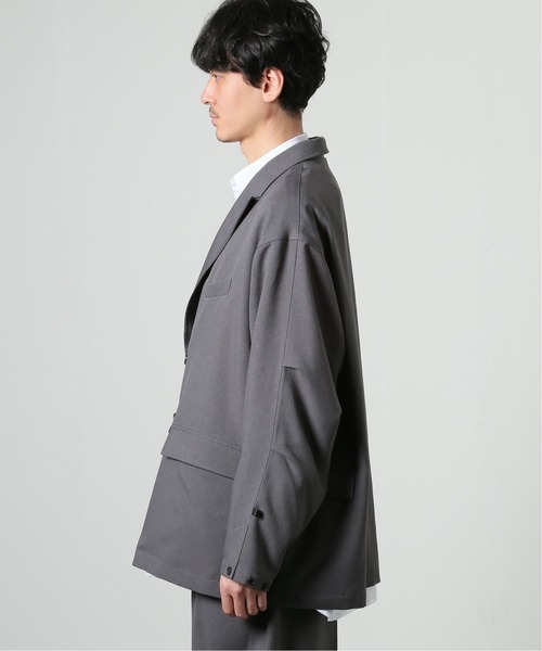 ダイワ ピア39 TECH DOUBLE BREASTED JACKET グレー TECH DOUBLE-BREASTED JACKET #GRAY [BJ-53023] _ DAIWA PIER39