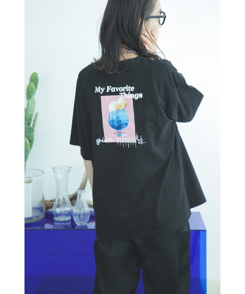 CREOLME(クレオルム)の「(CREOLME)My Favorite ThingsTシャツ(Tシャツ/カットソー・レディース・ピンク/ブラック/ホワイト系その他・ONE SIZE)」の10枚目の写真