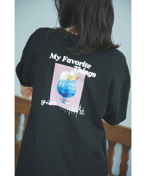 CREOLME(クレオルム)の「(CREOLME)My Favorite ThingsTシャツ(Tシャツ/カットソー・レディース・ピンク/ブラック/ホワイト系その他・ONE SIZE)」の11枚目の写真