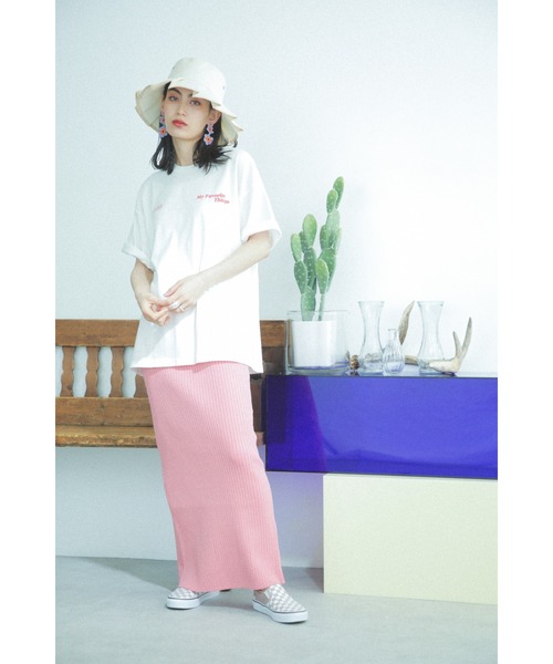 CREOLME(クレオルム)の「(CREOLME)My Favorite ThingsTシャツ(Tシャツ/カットソー・レディース・ピンク/ブラック/ホワイト系その他・ONE SIZE)」の12枚目の写真
