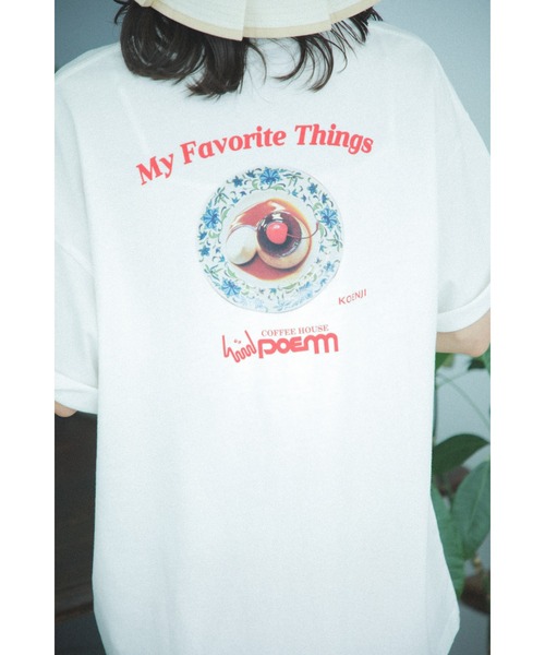 CREOLME(クレオルム)の「(CREOLME)My Favorite ThingsTシャツ(Tシャツ/カットソー・レディース・ピンク/ブラック/ホワイト系その他・ONE SIZE)」の8枚目の写真