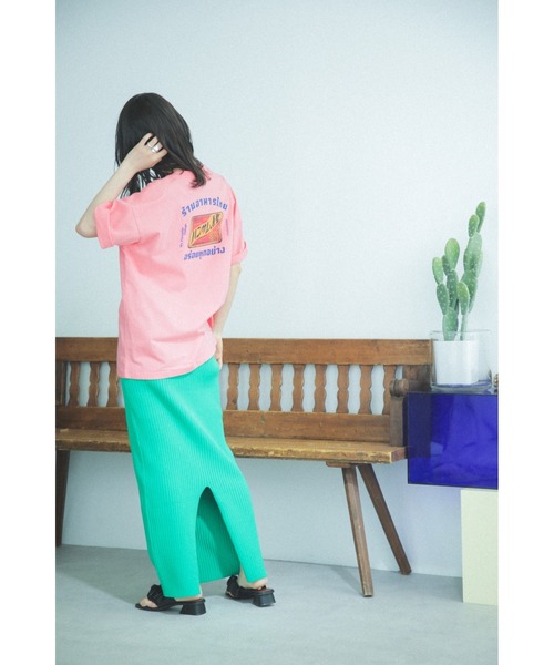 CREOLME(クレオルム)の「(CREOLME)My Favorite ThingsTシャツ(Tシャツ/カットソー・レディース・ピンク/ブラック/ホワイト系その他・ONE SIZE)」の15枚目の写真