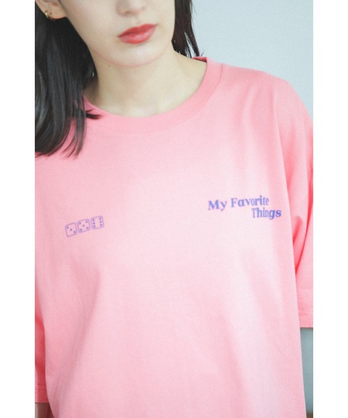 CREOLME(クレオルム)の「(CREOLME)My Favorite ThingsTシャツ(Tシャツ/カットソー・レディース・ピンク/ブラック/ホワイト系その他・ONE SIZE)」の17枚目の写真