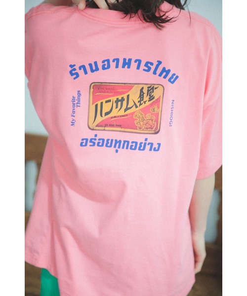 CREOLME(クレオルム)の「(CREOLME)My Favorite ThingsTシャツ(Tシャツ/カットソー・レディース・ピンク/ブラック/ホワイト系その他・ONE SIZE)」の5枚目の写真