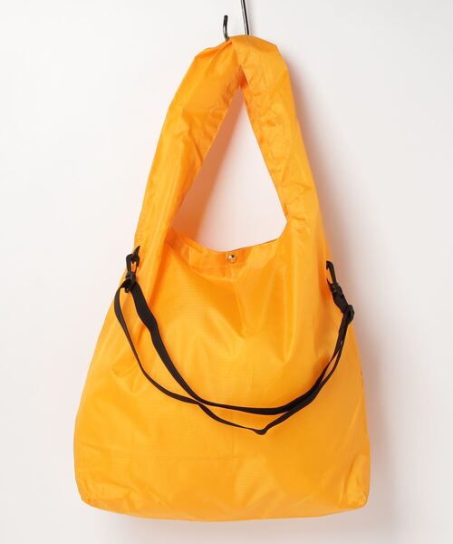 TRUSS（トラス）の「TRUSS/ リップショルダーマルシェバッグ（はっ水・パッカブル仕様）  / RMB-301-2（ショルダーバッグ・レディース・ホワイト/オレンジ/カーキ/ベージュ/ブラック/グレー・ONESIZE）」の6枚目の写真