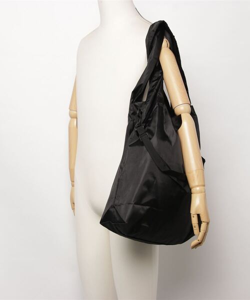 TRUSS（トラス）の「TRUSS/ リップショルダーマルシェバッグ（はっ水・パッカブル仕様）  / RMB-301-2（ショルダーバッグ・レディース・ホワイト/オレンジ/カーキ/ベージュ/ブラック/グレー・ONESIZE）」の9枚目の写真