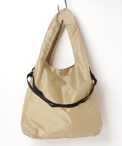 TRUSS（トラス）の「TRUSS/ リップショルダーマルシェバッグ（はっ水・パッカブル仕様）  / RMB-301-2（ショルダーバッグ・レディース・ホワイト/オレンジ/カーキ/ベージュ/ブラック/グレー・ONESIZE）」の18枚目の写真