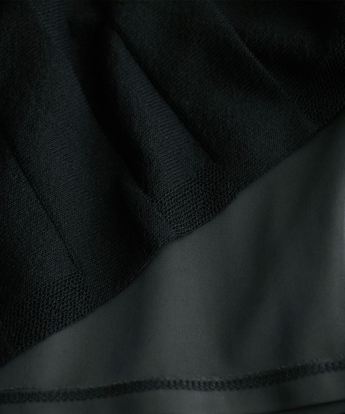 ROPE' PICNIC(ロペピクニック)の「クルーネックプリーツニットワンピース(ワンピース・レディース・ブラック/ブラウン/グリーン/ブルー・38/40)」の13枚目の写真