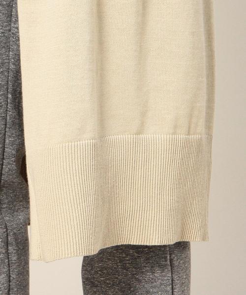 BEAUTY&YOUTH UNITED ARROWS（ビューティーアンドユースユナイテッドアローズ）の「BYSF 12Gコットンマキシガウン◆（カーディガン/ボレロ・レディース・グレー/ベージュ/ネイビー・フリー）」の18枚目の写真