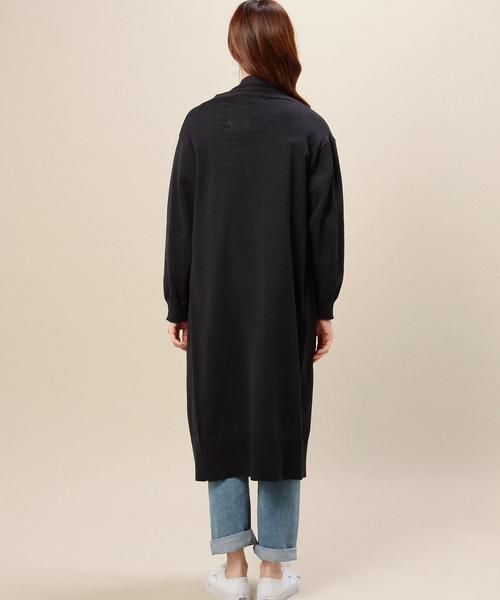 BEAUTY&YOUTH UNITED ARROWS（ビューティーアンドユースユナイテッドアローズ）の「BYSF 12Gコットンマキシガウン◆（カーディガン/ボレロ・レディース・グレー/ベージュ/ネイビー・フリー）」の15枚目の写真