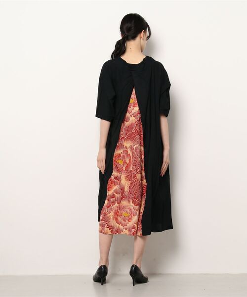 【カヤ】-SHIKI-四季 夏姿八掛ワンピース（ワンピース）｜カヤ（カヤ）