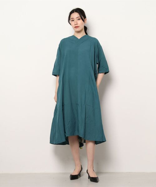 【カヤ】-SHIKI-四季 夏姿八掛ワンピース（ワンピース）｜カヤ（カヤ）