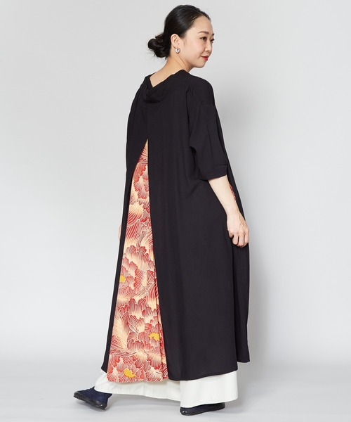 【カヤ】-SHIKI-四季 夏姿八掛ワンピース（ワンピース）｜カヤ（カヤ）