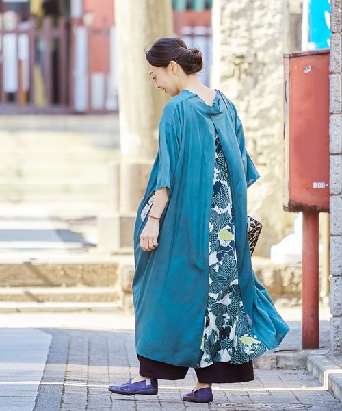 【カヤ】-SHIKI-四季 夏姿八掛ワンピース（ワンピース）｜カヤ（カヤ）