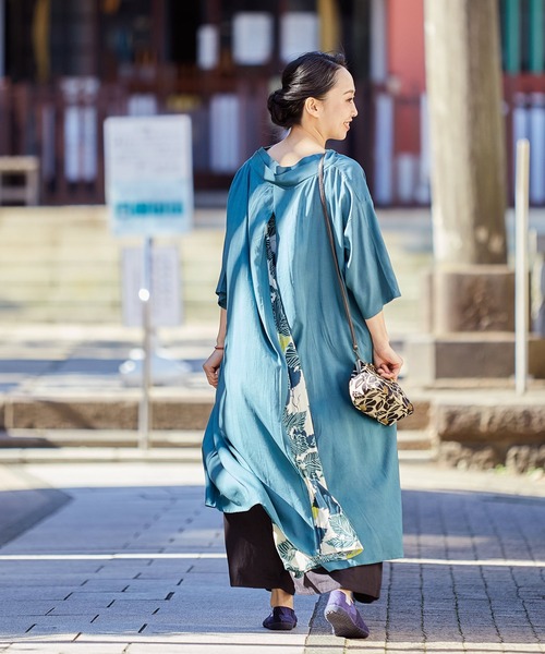 【カヤ】-SHIKI-四季 夏姿八掛ワンピース（ワンピース）｜カヤ（カヤ）