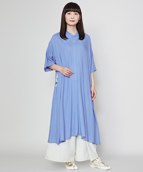 【カヤ】-SHIKI-四季 夏姿八掛ワンピース（ワンピース）｜カヤ（カヤ）